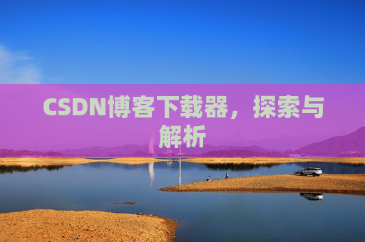CSDN博客下载器，探索与解析